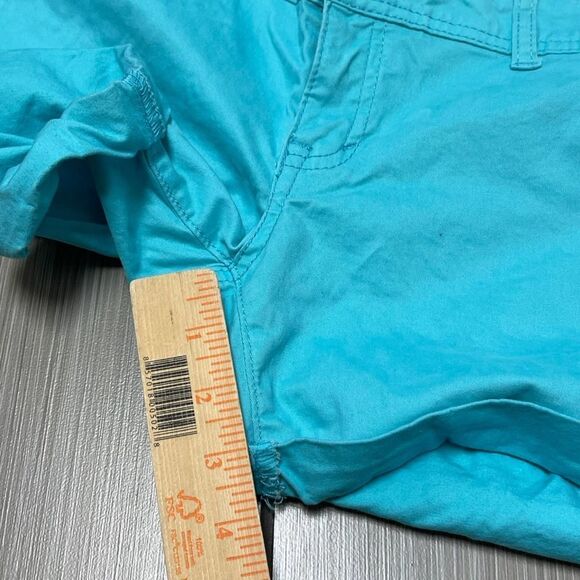 Aeropostale MIDI twill short womens sz 2 low rise stretch retro Y2K - Picture 4 of 12